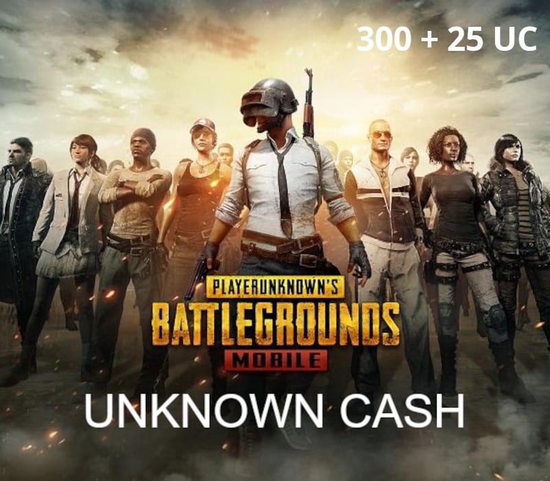 PUBG Mobile – 300 + 25 UC US CD Key