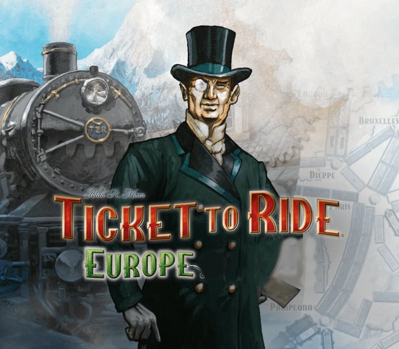 Ticket to Ride – Europe DLC Steam CD Key